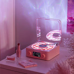 Veilleuse Retro Vinyl Player Enceinte Bluetooth
