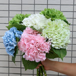 Fleurs d'hortensia artificielles pour l'extérieur