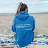 Sweat-shirt 'Dear Person Behind Me'