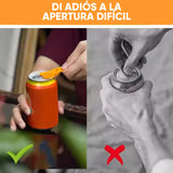 Abrelatas fácil y protector de bebidas