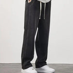 Jean droit ample pour homme