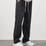 Jean droit ample pour homme