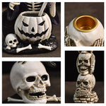 Décoration de personnage de squelette pour Halloween