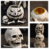Décoration de personnage de squelette pour Halloween