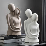 Ornement décoratif de couple câlin