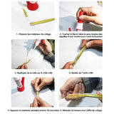 Puissant adhésif de réparation multi-matériaux