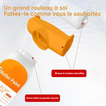 Peinture au rouleau pour la réparation des murs