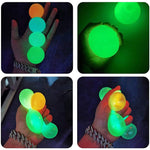 Boules adhésives phosphorescentes