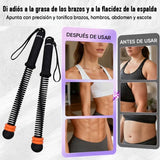 Entrenamiento con Cuerdas de Batalla Ajustables sin Cuerda
