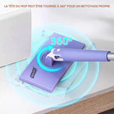 Mini-serpillière à changement automatique de tissu