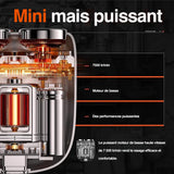 Rasoir électrique compact étanche rechargeable pour la maison, la voiture et les voyages