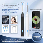 Kit d'épilation des oreilles avec caméra HD
