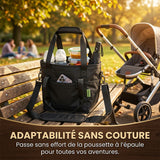Sac porte-boissons familial à 4 compartiments pour tasses à café et gourdes