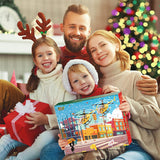 Boîte à surprises de jouets véhicules d'ingénierie