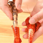 Outil de décorticage des crevettes