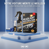 Kit de rénovation de phares pour jaunissement et oxydation