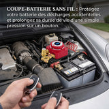 Kit de coupe-batterie à commande à distance