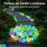 Pierres de jardin phosphorescentes