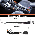 Bloqueo de Volante, Dispositivo Antirrobo Universal para Coche con 2 Llaves