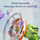 Pistolet à bulles à coussin de vent dinosaure