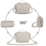 Grand sac en cuir souple quotidien pour femme