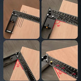 Règle de mesure multi-angle - outil de mesure professionnel
