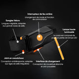 Feu arrière de vélo à LED