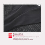 Slip moulant taille haute en soie glacée sans couture
