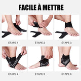 Chevillère élastique respirante