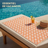 Sac de plage et serviette 2-en-1