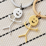 Pendentif porte-clés Doodle amusant