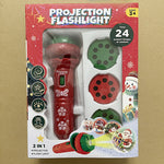Lampe de poche de projection de Noël