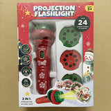Lampe de poche de projection de Noël