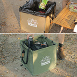 Poubelle Pliante Multifonctionnelle pour l'Extérieur