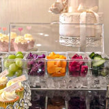 Set de plateaux à condiments surgelés