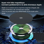Chargeur sans fil magnétique pliable 2 en 1 pour voiture