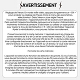 Caméra de tableau de bord 4 canaux 1080P HD