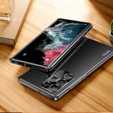 Etui Métallique Magnétique pour Téléphones Samsung