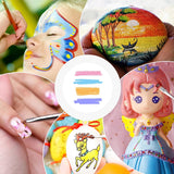 Ensemble de 24 Pinceaux en Nylon