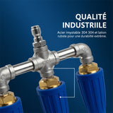 Buse turbo double/triple pour nettoyeur haute pression