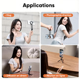Support magnétique pour téléphone portable Sakerplus en alliage
