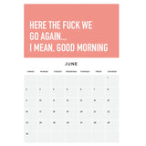 Calendrier 2024 Adulting is hard