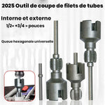 Outil de coupe de filets de tuyaux