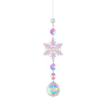 Pendentif en cristal flocon de neige