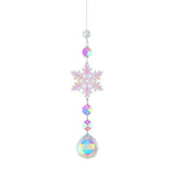 Pendentif en cristal flocon de neige
