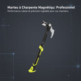 Sakerplus Outil Marteau à Griffe Magnétique Multifonctionnel