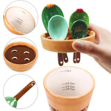 Cuillère à mesurer en céramique Cactus