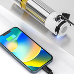 Lampe de poche rechargeable multifonctionnelle à longue distance