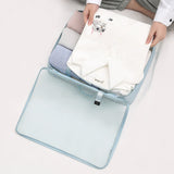 Cubes d'emballage de voyage - 8 sacs de rangement pliables