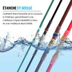 Jeu de Connecteurs Etanches au Fil à Souder